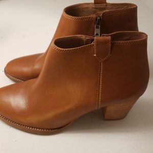 Madewell Billie Boot Leather